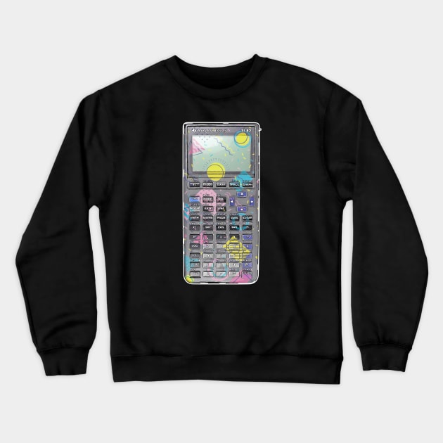 Retro 90s calculator Crewneck Sweatshirt by karutees